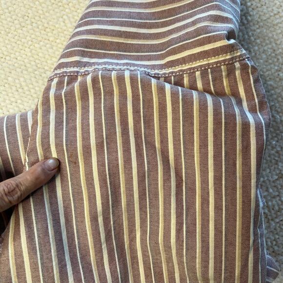 Fat Face Foss Stripe Button Up Shirt Men’s Size Small Red Bordeaux NWT *FLAW - Picture 14 of 15